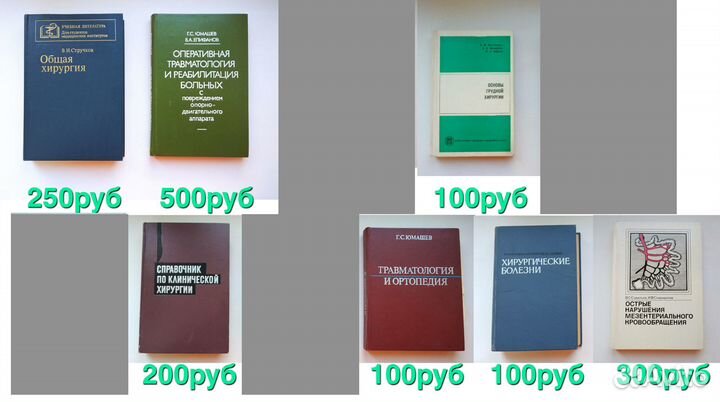 Книги по медицине. Часть 1