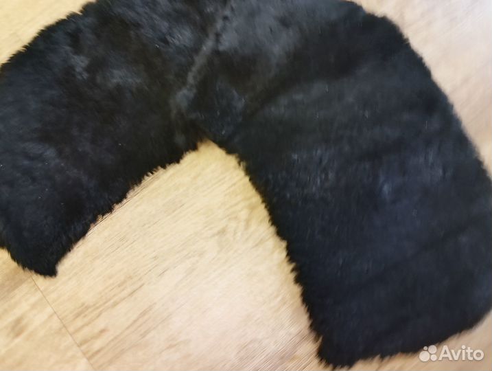 Меховой воротник мутон