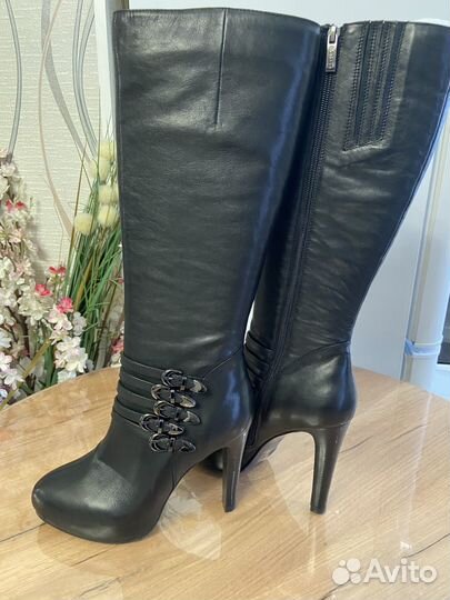 Сапоги женские натуральная кожа 39 размер