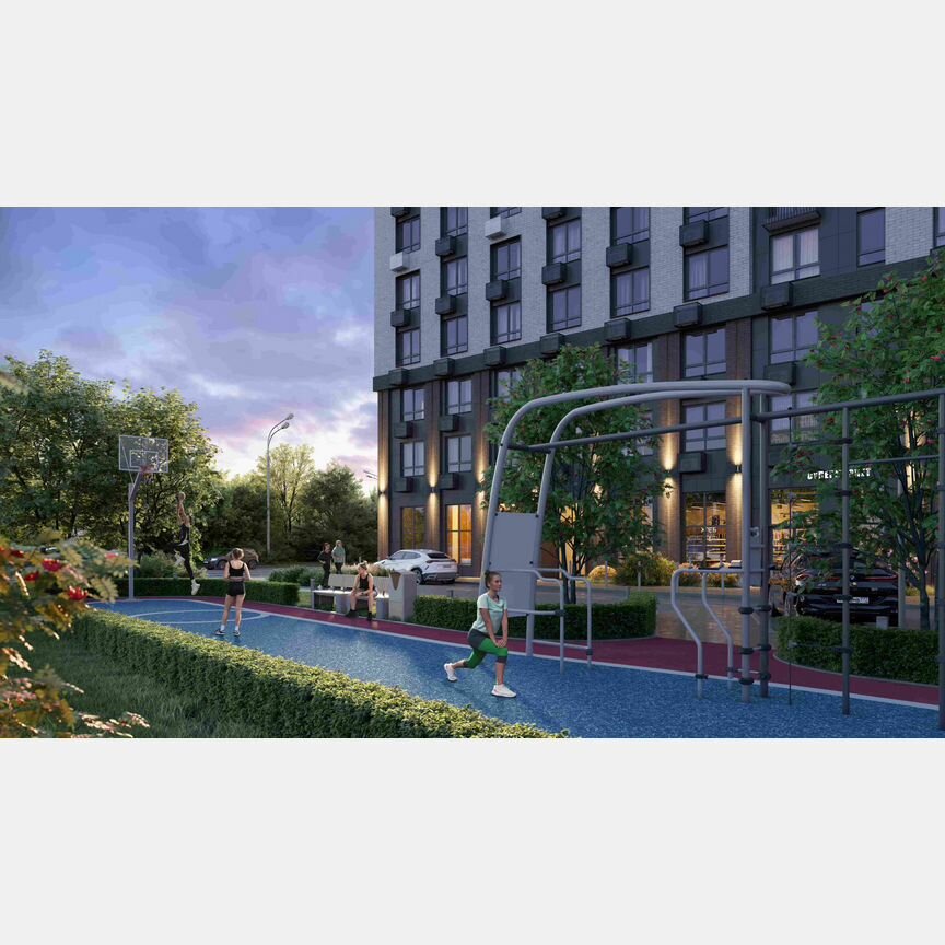 Квартира-студия, 25,6 м², 24/25 эт.