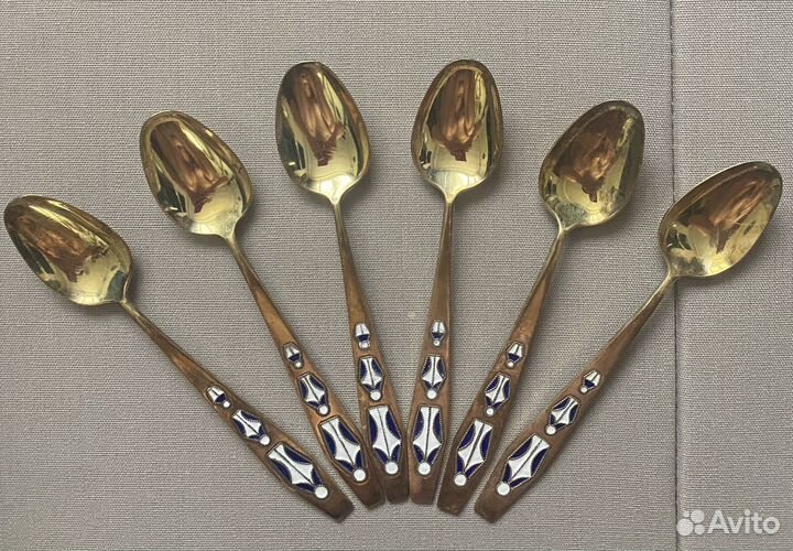 Чайные ложки 875 проба