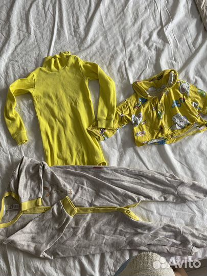 Веши пакетом для девочки 0-6 месяцев