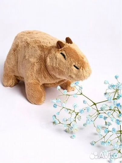 Мягкая плюшевая игрушка Капибара