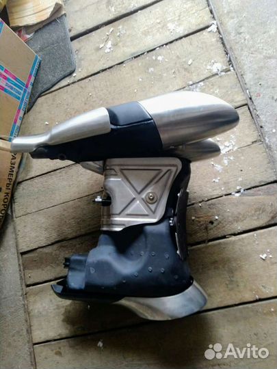 Глушитель мотоцикла Triumph Rocket 3