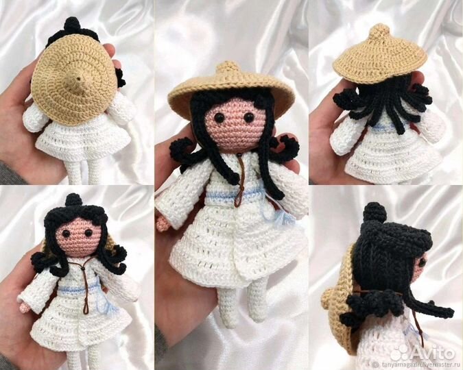 Вязаные куклы на заказ