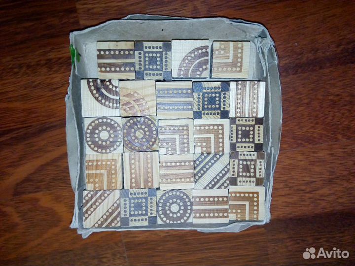 Деревянные игрушки-развивашки пакетом