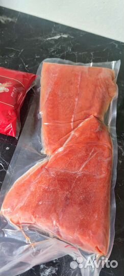 Филе рыбы чавычи