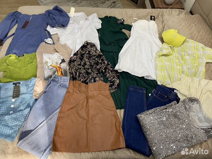 Вещи пакетом на девушку 40-42