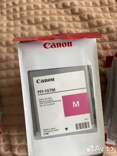 Картриджи оригинальные для плоттера Canon PFI-107
