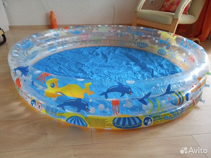 Детский надувной бассейн