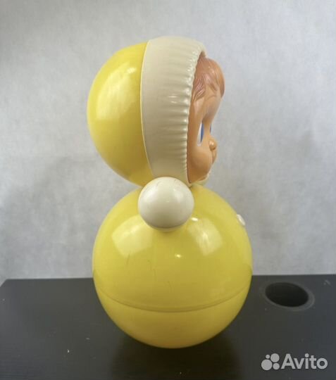 Игрушка СССР Неваляшка огромная,40 см