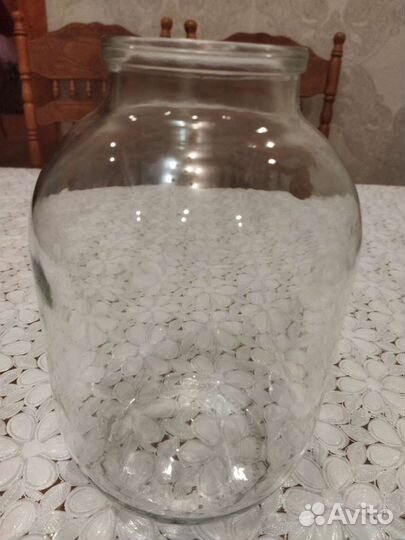 Стеклянная банка 0.8 л,1 л,3 л