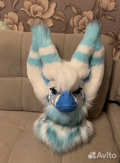 Фурсьют,фурри,маска раптора
