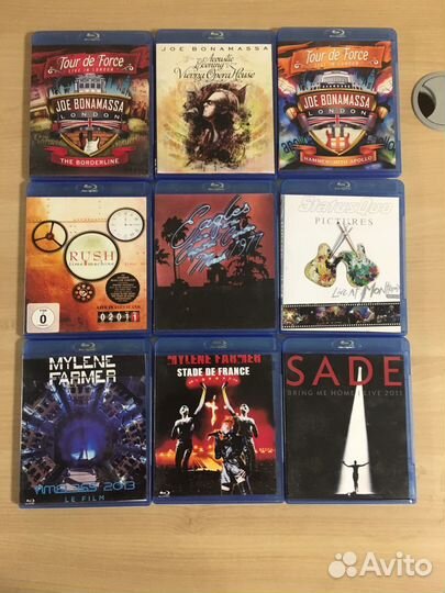 Диски музыкальные Blu ray идеал