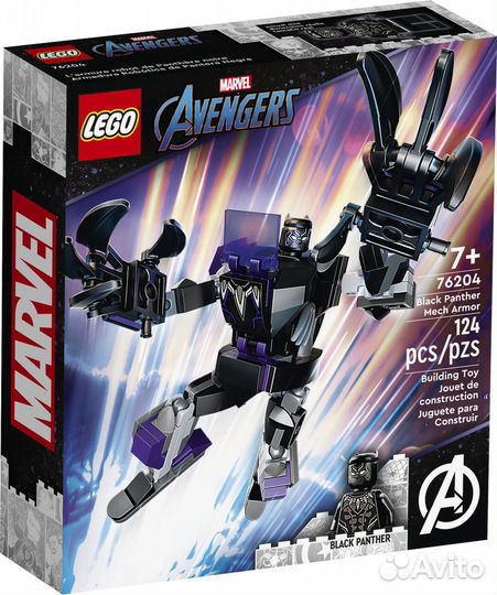 Lego Marvel Super Heroes 76204 Чёрная Пантера
