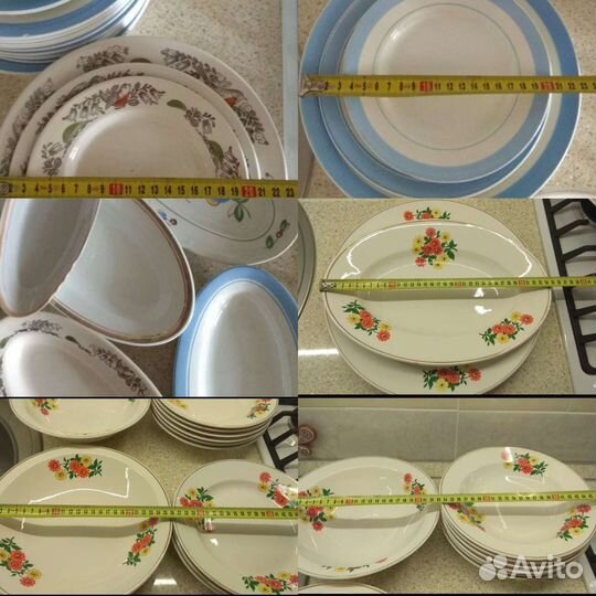 Тарелки, салатники, селёдочницы, супница