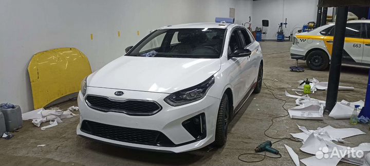 Оклейка такси