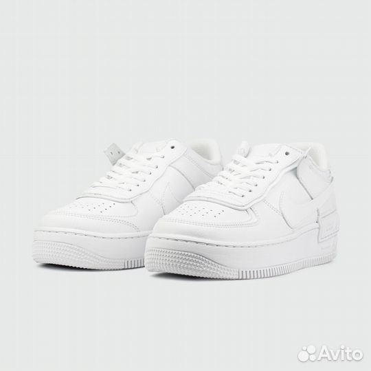 Кроссовки Nike Air Force 1 Wmns Shadow Triple Whit