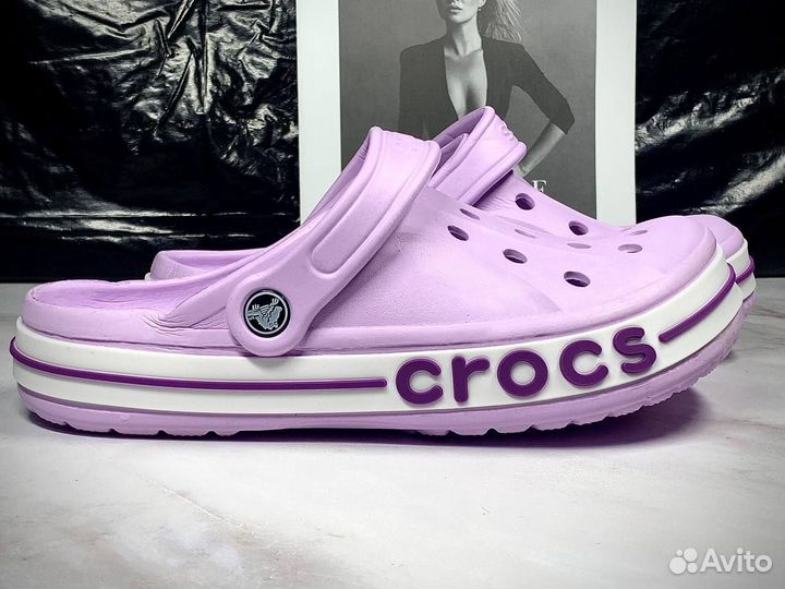 Crocs сабо фиолетовый 36-37 размер