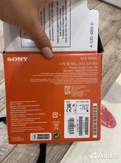 Камера Sony alpha ilse-5000LS kit 16-50mm