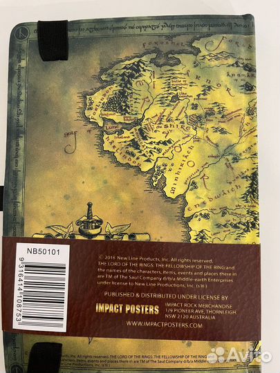 Блокнот «Властелин Колец»