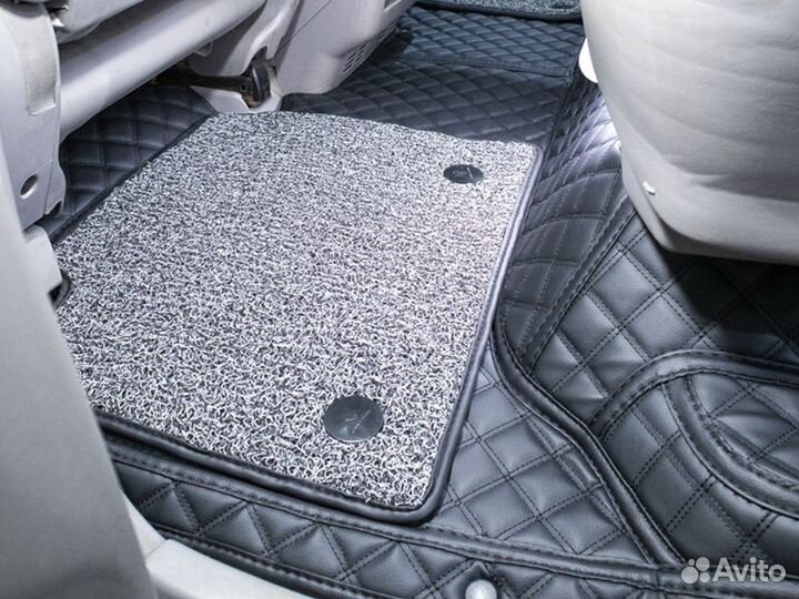 Ковры из эко кожи с высокими бортами 5Д