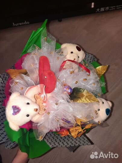 Букет из мишек