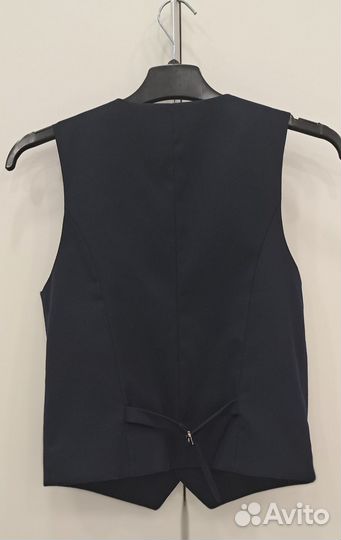 Жилет школьный для мальчика синий 152