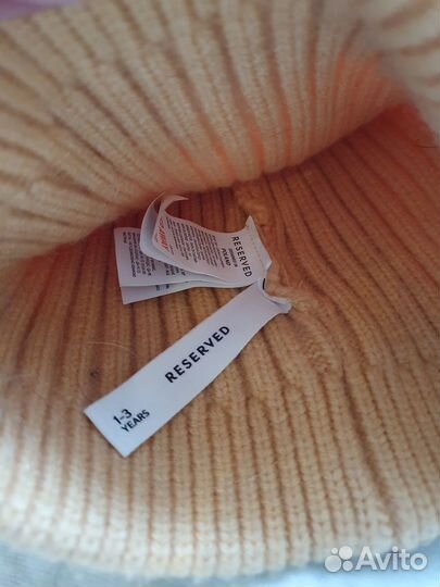 Комплект шапка и снуд детский