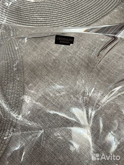 Ваза для фруктов Чехия. Bohemia Crystal