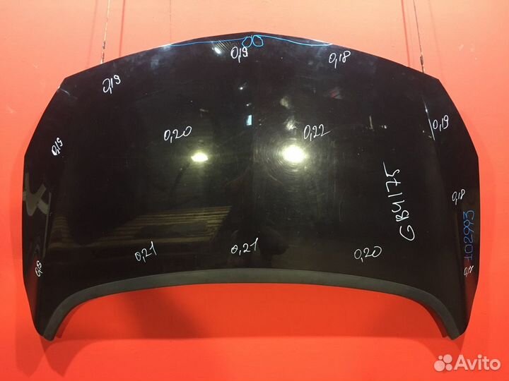 Капот Opel Astra J хетчбэк A17DTJ 1.7L 1686