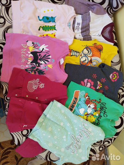Детские вещи пакетом на девочку 92 98 104