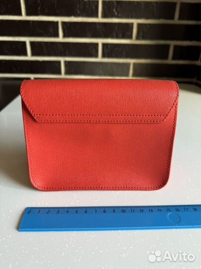 Сумка женская Furla коралловая оригинал