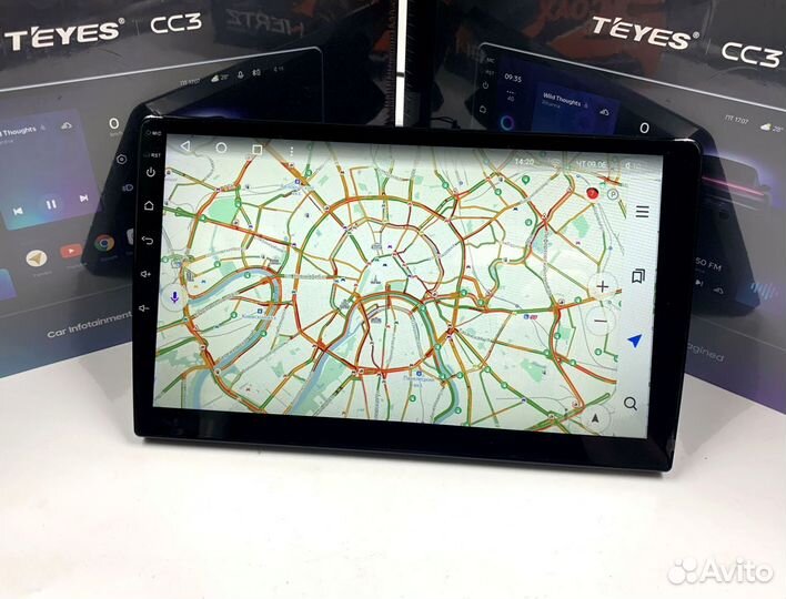 Магнитола на андройде Teyes 3/32 для Hyundai