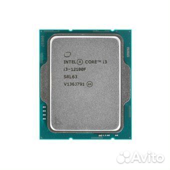 Процессор 1700 Intel i3 12100F ростест 12мес гар