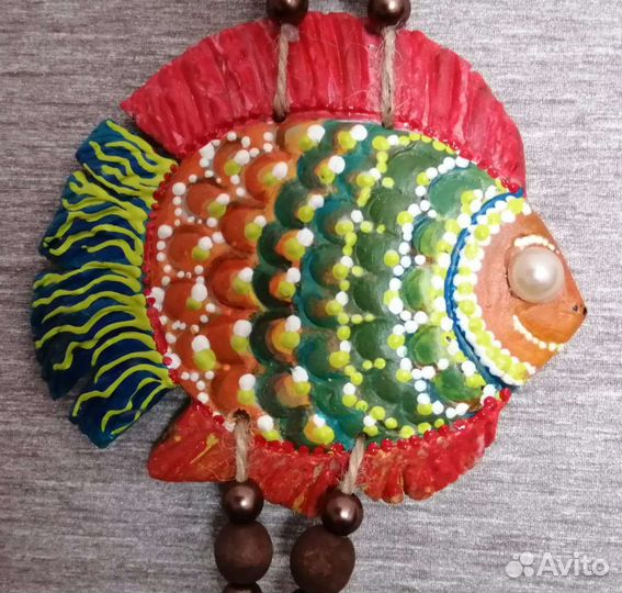 Изделие из глины/Рыбки из глины
