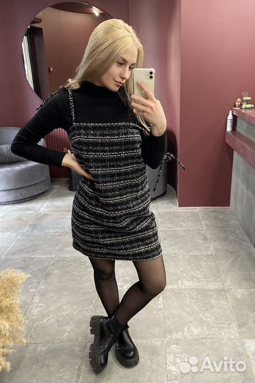 Твидовый сарафан Lime M