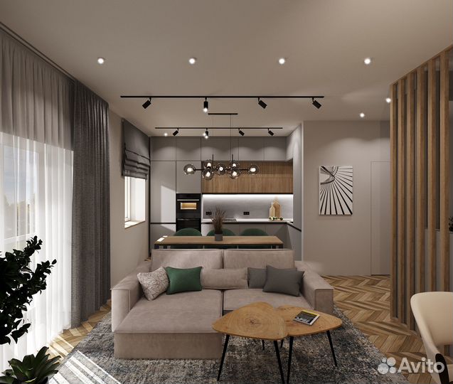 Дизайн интерьера квартир домов помещений