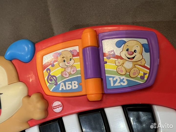 Пианино интерактивное Щенок Fisher Price