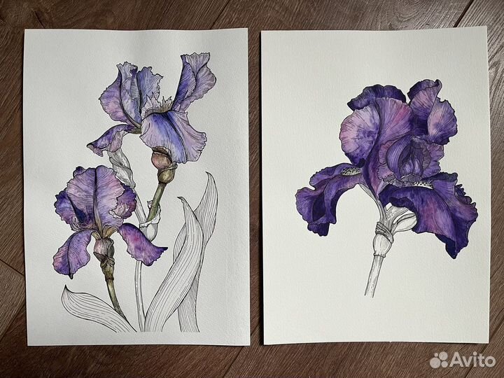 Картина акварелью