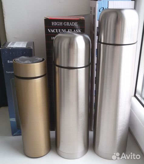 Термосы 0.5л 0.75л 1л новые