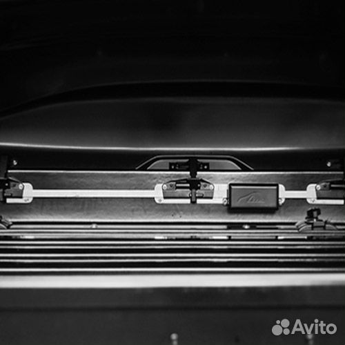 Автобокс irbis 206, 470л, 2060х750х360 с двусто