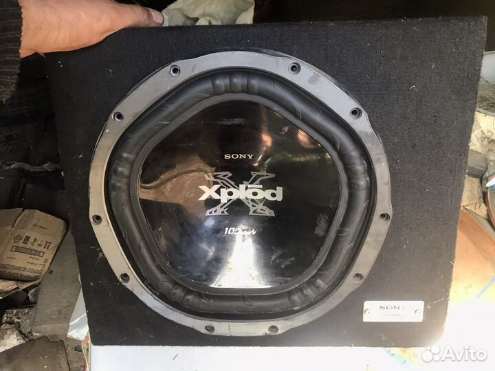 Сабвуфер sony xplod 1000w