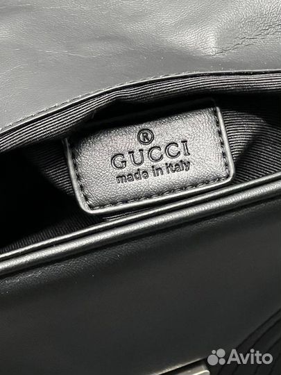 Женская сумка gucci Marmont GG с ручкой