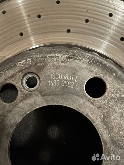 Тормозные диски перед Mercedes w205 (2020)