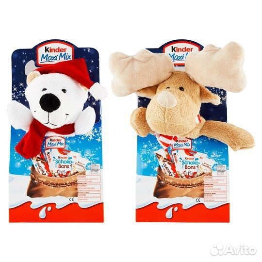 Новогодний сладкий подарок Kinder из Германии