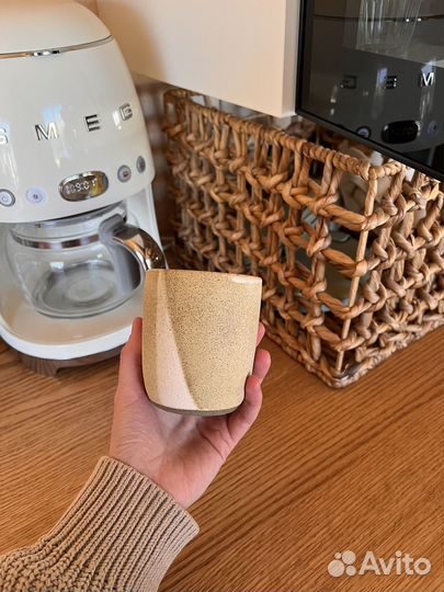 Стакан керамический ручной работы Полемика