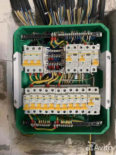 Услуги электрика монтаж