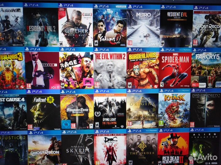 PS4 PS5 игры и подписки