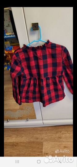 Рубашка для девочки 116